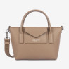 Lancaster - petit sac cabas Maya double KBA praline